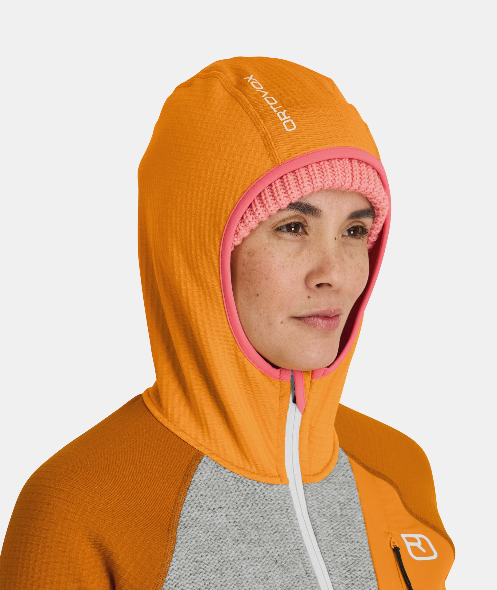 Fleece plus classic knit hoody deals